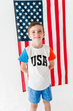 Load image into Gallery viewer, USA Colorblock | UNISEX TEE