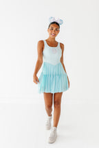 Elsa (ADULT) | Icy Blue Mesh DRESS