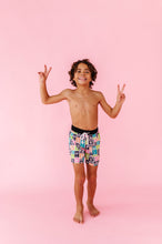 Load image into Gallery viewer, Surfside Stamps | BOYS SWIM SHORTS
