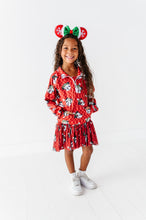 Load image into Gallery viewer, Minnie's Holly Check | KIDS 1/4th ZIP