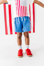 Load image into Gallery viewer, Blue | Vintage CARGO SHORTS