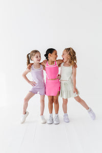 Hint of Mint | 2-tiered Skort