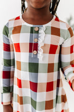 Load image into Gallery viewer, Holiday Plaid | NIGHTGOWN