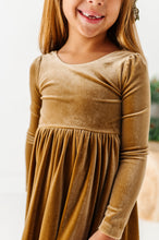 Load image into Gallery viewer, Carmel | Velvet Bow Back Dress