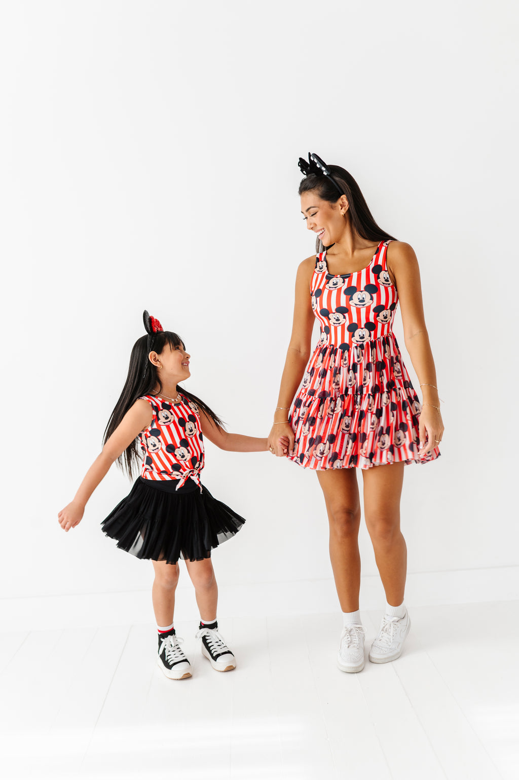 MICKEY Stripe (ADULT) | Mesh DRESS