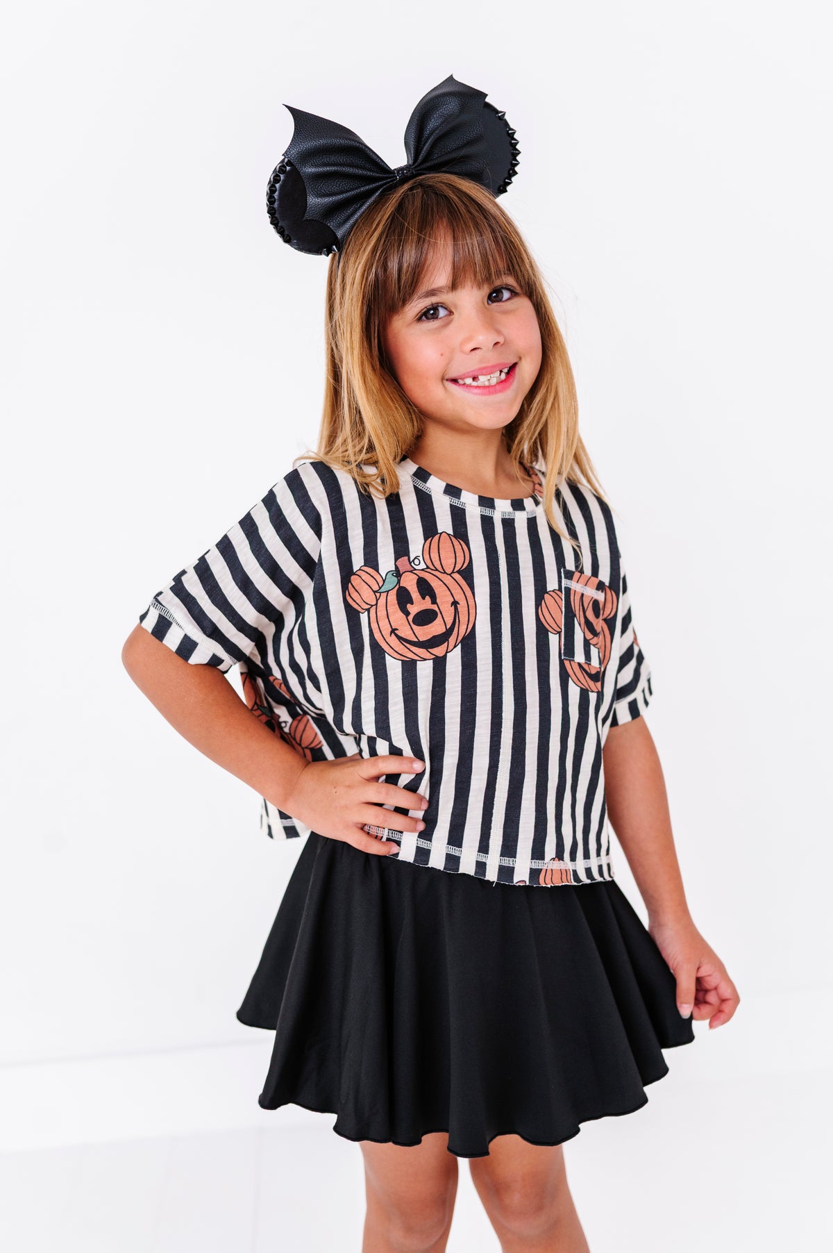 Striped Mickey Pumpkin| BOXY CROP