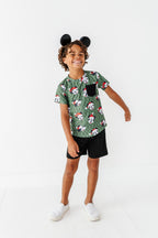 Mickey's Evergreen Check | KIDS Dri-Fit Tee