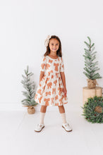 Load image into Gallery viewer, Gingerbread Bow | Scoop Back Dress