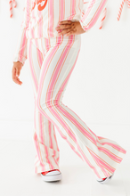 Load image into Gallery viewer, Pink Candy Cane Stripe | FLARES