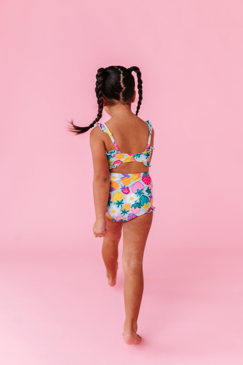 Sweet Strawberry | BANDEAU RUFFLE 2-PIECE