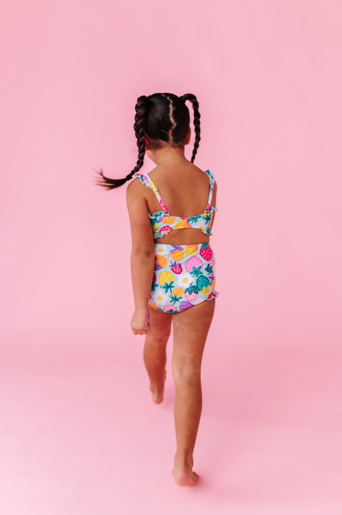 Sweet Strawberry | BANDEAU RUFFLE 2-PIECE