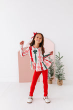 Load image into Gallery viewer, Holly Red | Ribbed SLIM LEGGINGS