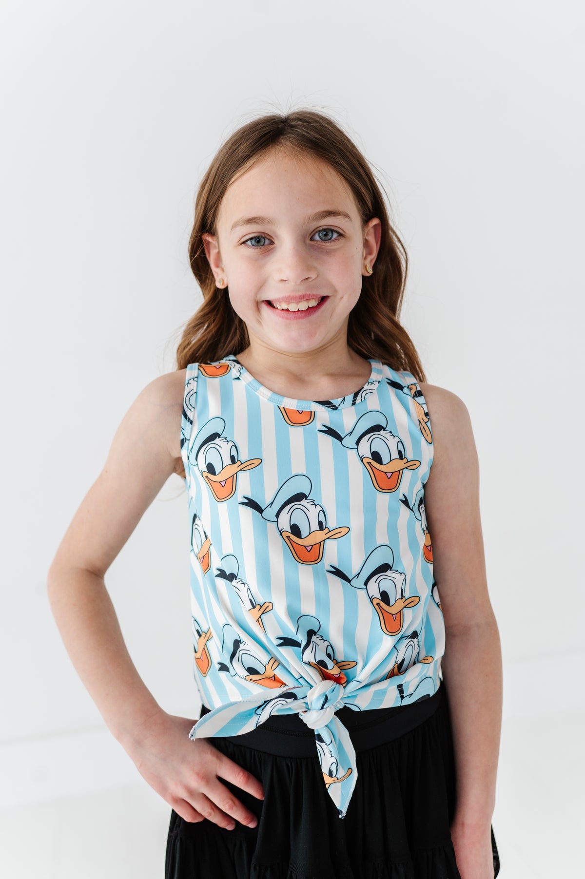DONALD Stripe (KIDS) | FRONT-TIE TANK