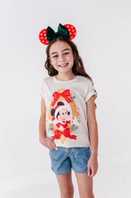 Load image into Gallery viewer, Mickey Bow Frame | KIDS CREAM TEE