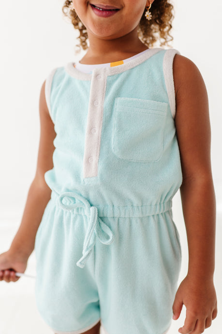 Mint: TERRY ROMPER