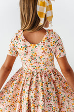 Load image into Gallery viewer, Autumn Posy | Collared Twirl Dress