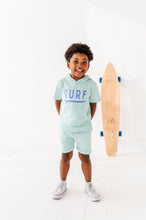 Load image into Gallery viewer, Surf | Mint Hooded Tee (French Terry)