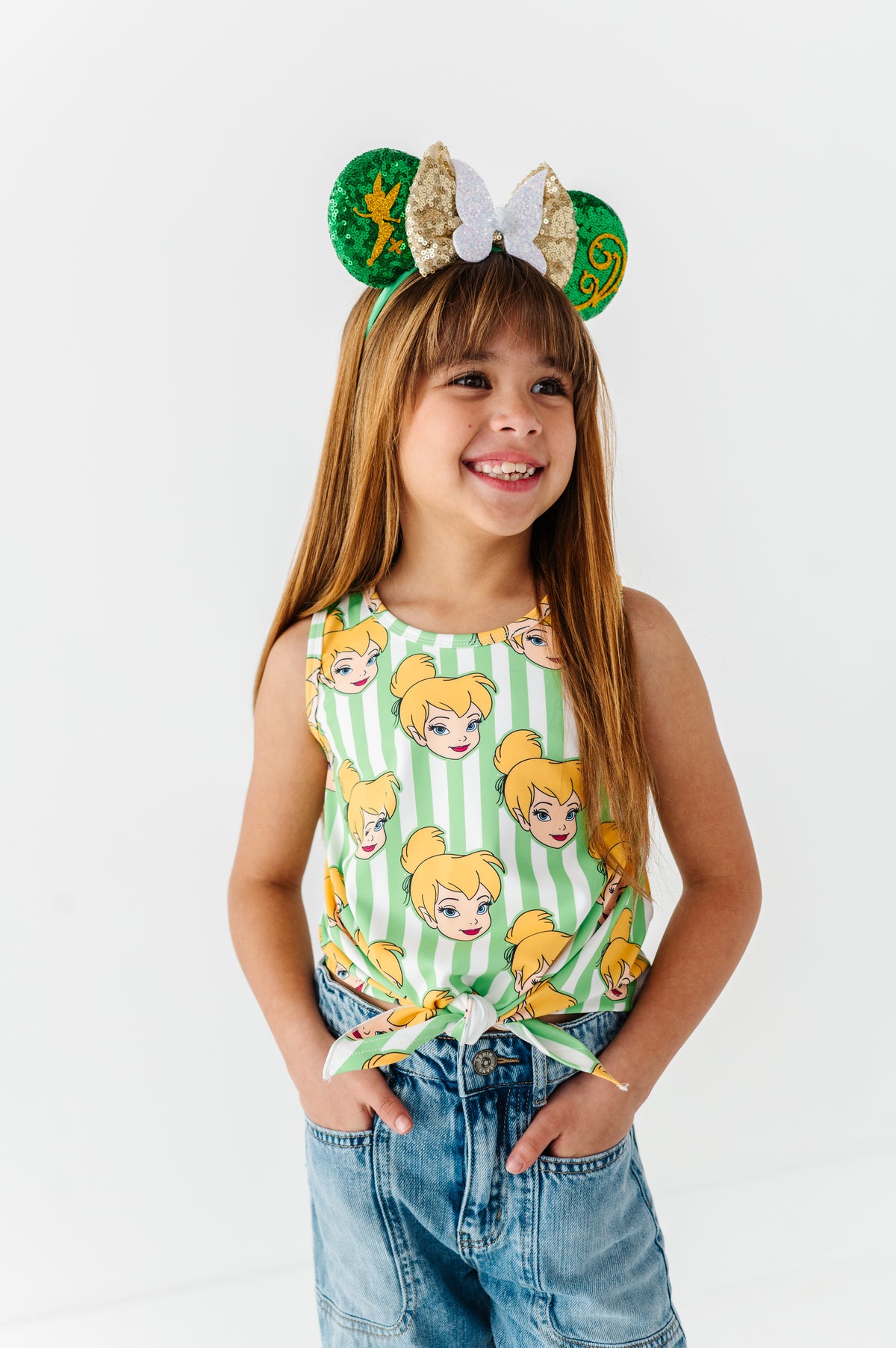 TINK Stripe (KIDS) | FRONT-TIE TANK