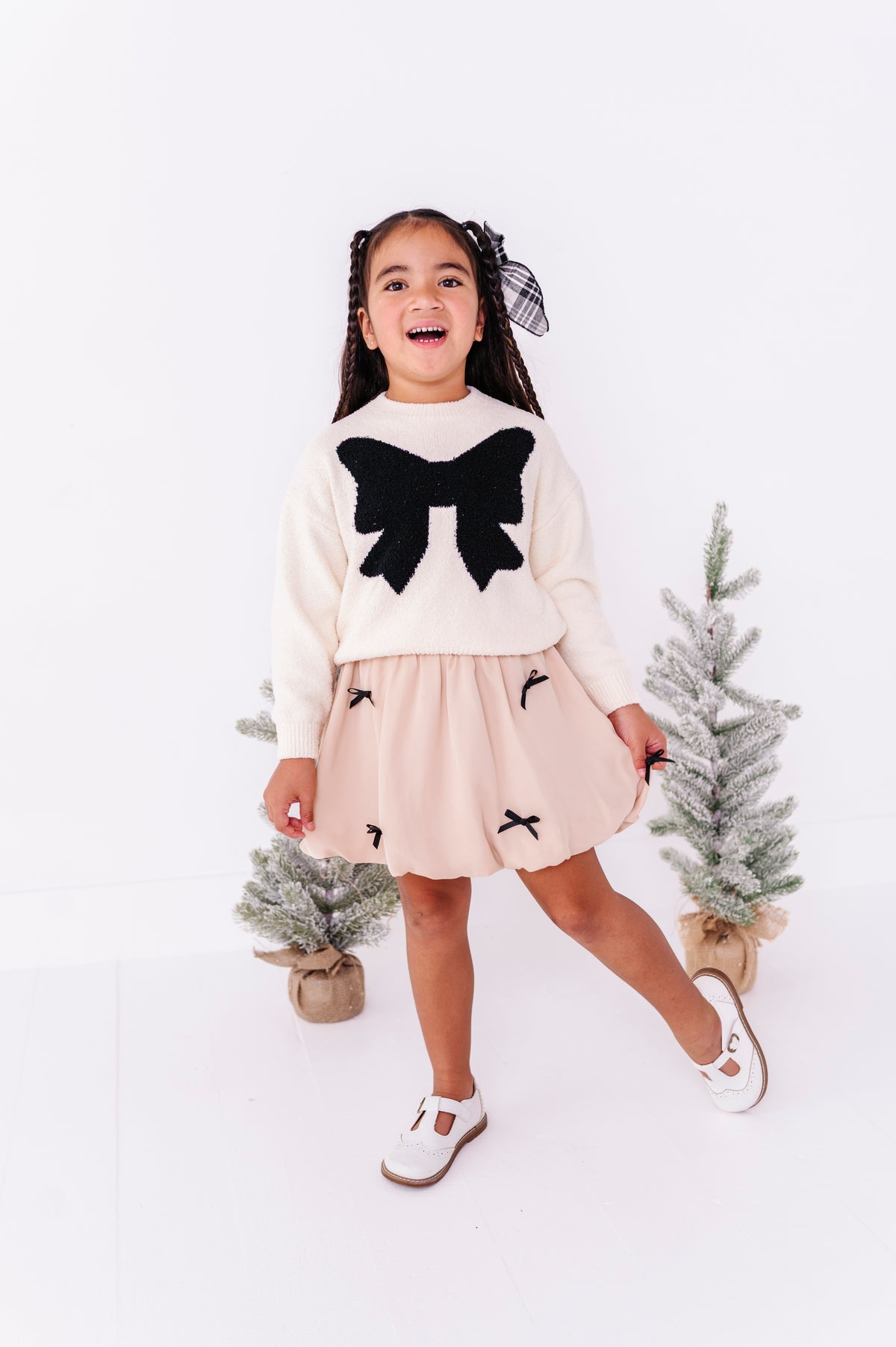 Vanilla | Bow Bubble Skort