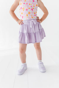 Very Violet | 2-tiered Skort