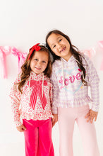 Load image into Gallery viewer, Sweetheart Stripe | RUFFLE HOODIE