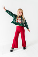 Bubblegum Santa | Ruffle Crop Crew