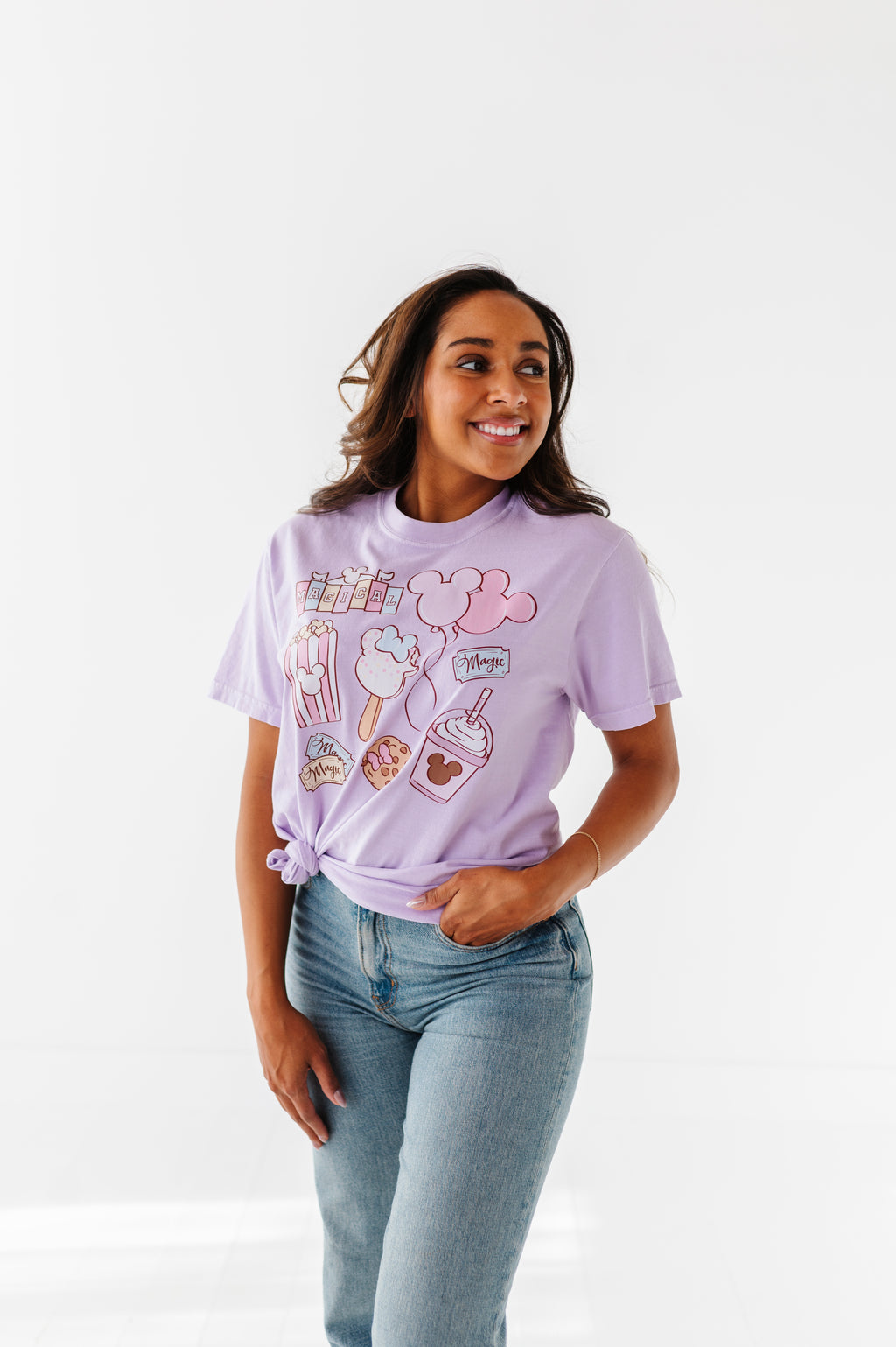 MAGICAL SNACKS | LILAC ADULT TEE