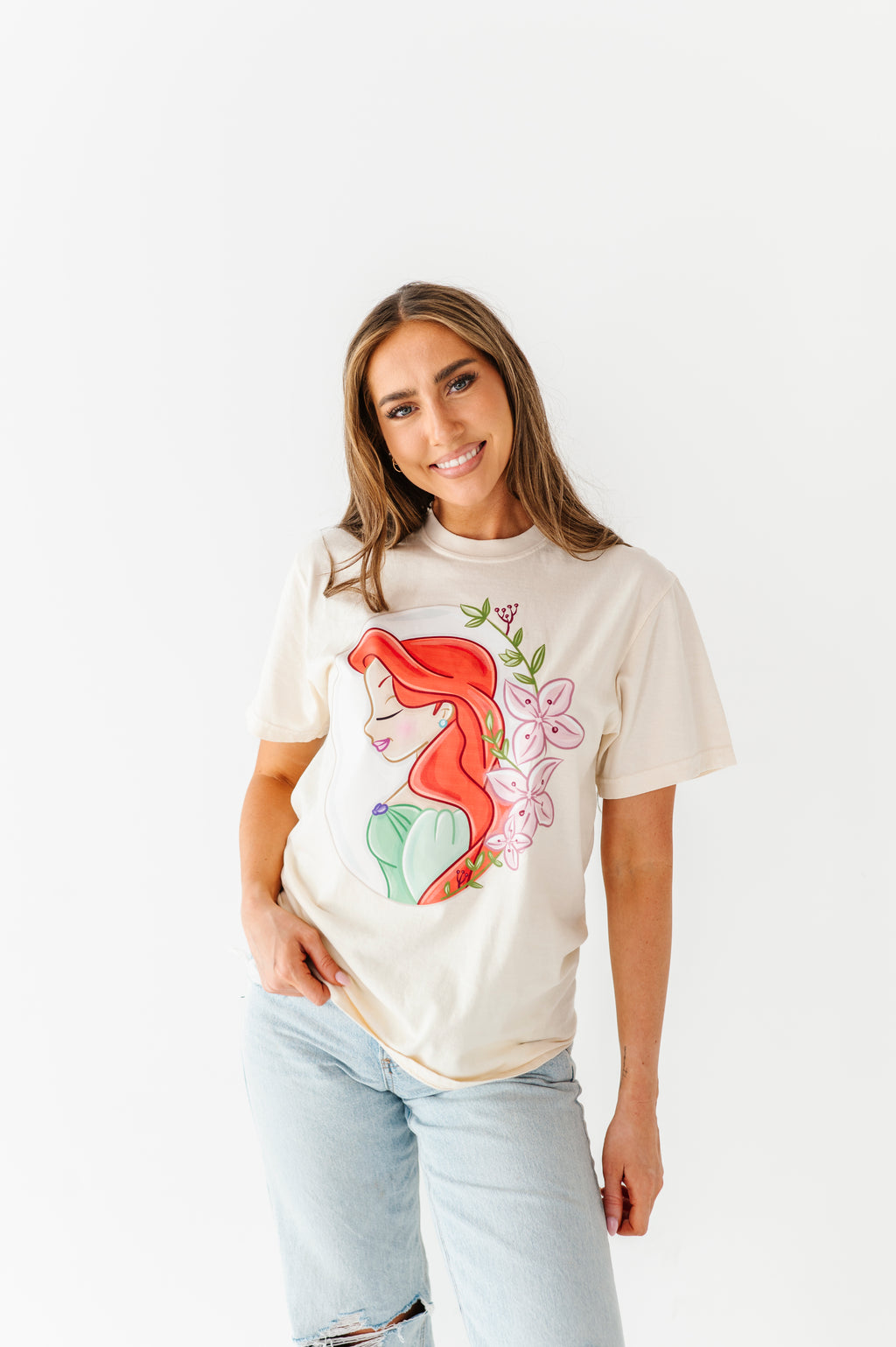 Ariel | ADULT tees (*CROP + FULL LENGTH HERE)