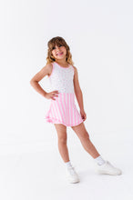 Load image into Gallery viewer, Pink Petite Floral | Retro Tank SET