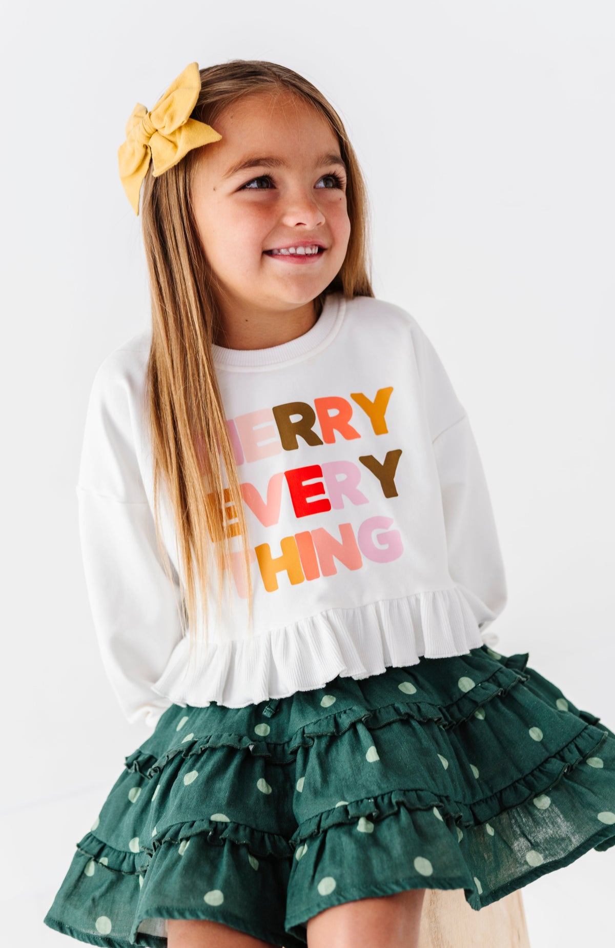 Merry Everything | Ruffle Crop Crew