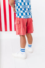 Load image into Gallery viewer, Checkered USA | BOYS TANK