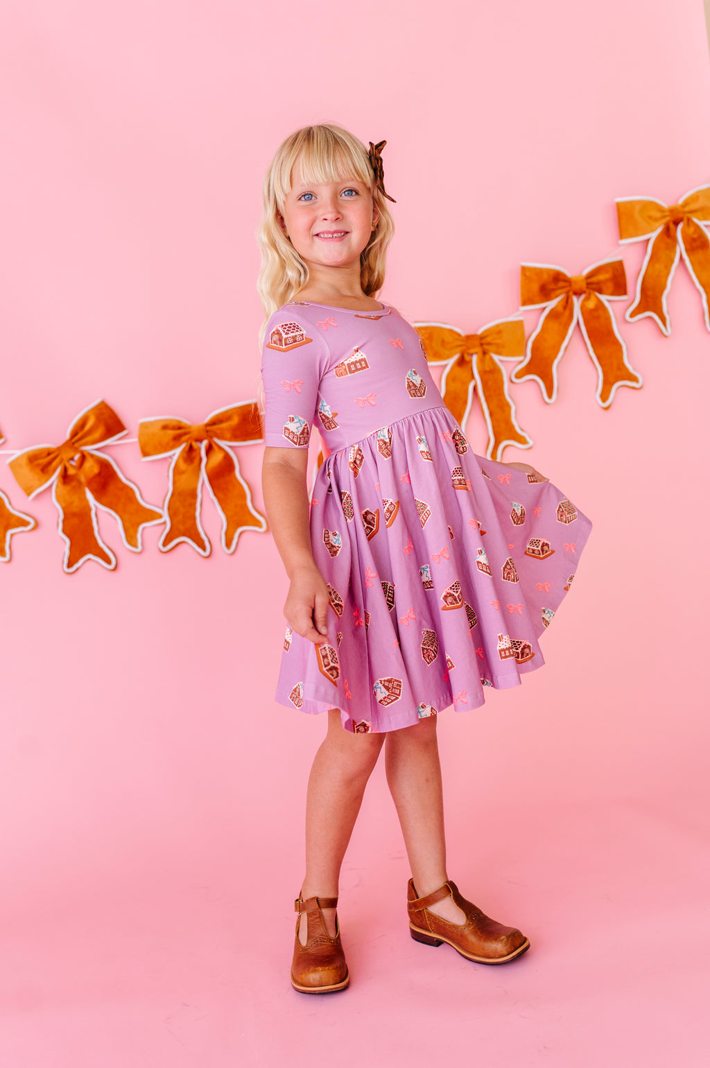 Sugar & Spice Village | Scoop Back Twirl Dress