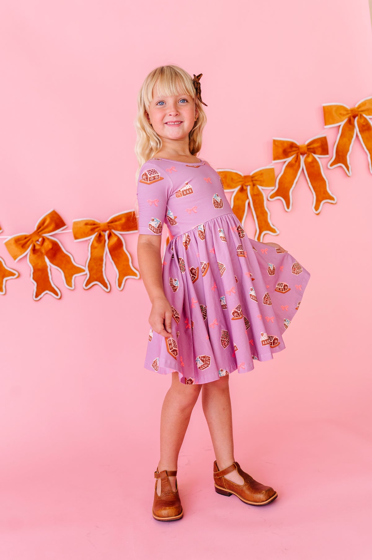 Sugar & Spice Village | Scoop Back Twirl Dress