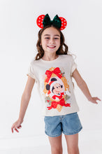 Load image into Gallery viewer, Mickey Bow Frame | KIDS CREAM TEE