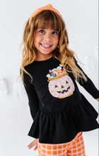 Load image into Gallery viewer, Trick-or-Treat Pumpkin | Peplum
