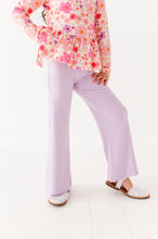 Load image into Gallery viewer, Lavender Luxe | RIB WIDE-LEG PANTS