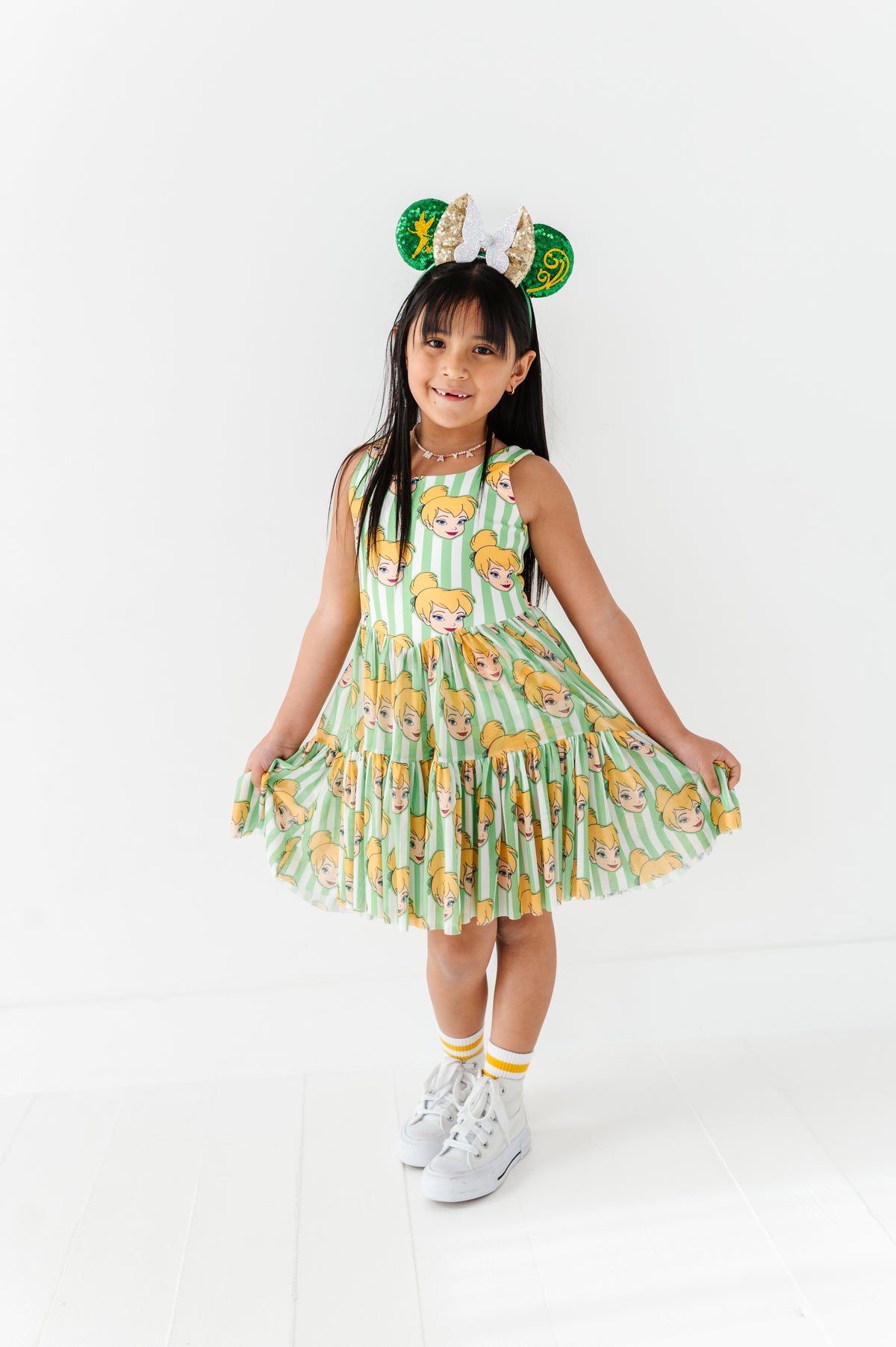 TINK Stripe (KIDS) | Mesh DRESS