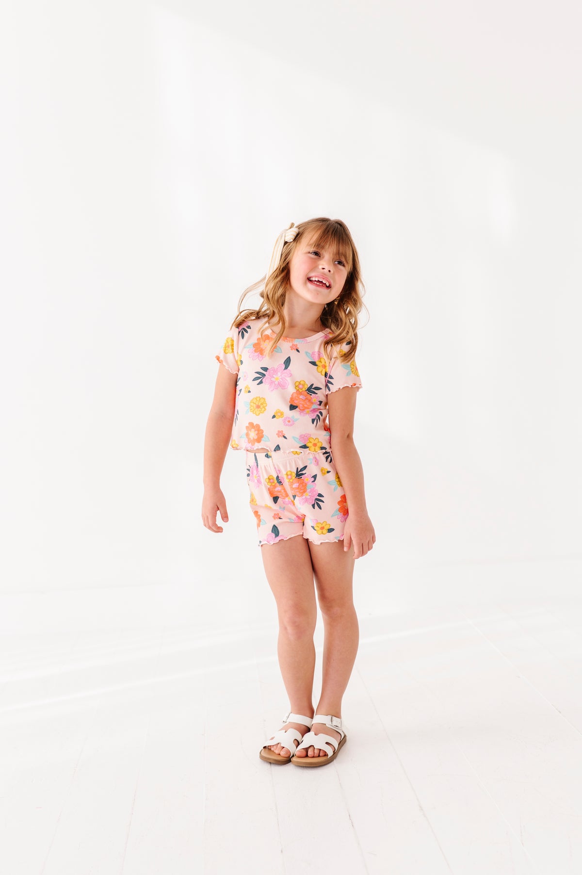 Delilah Floral | Ribbed 2-Piece SET