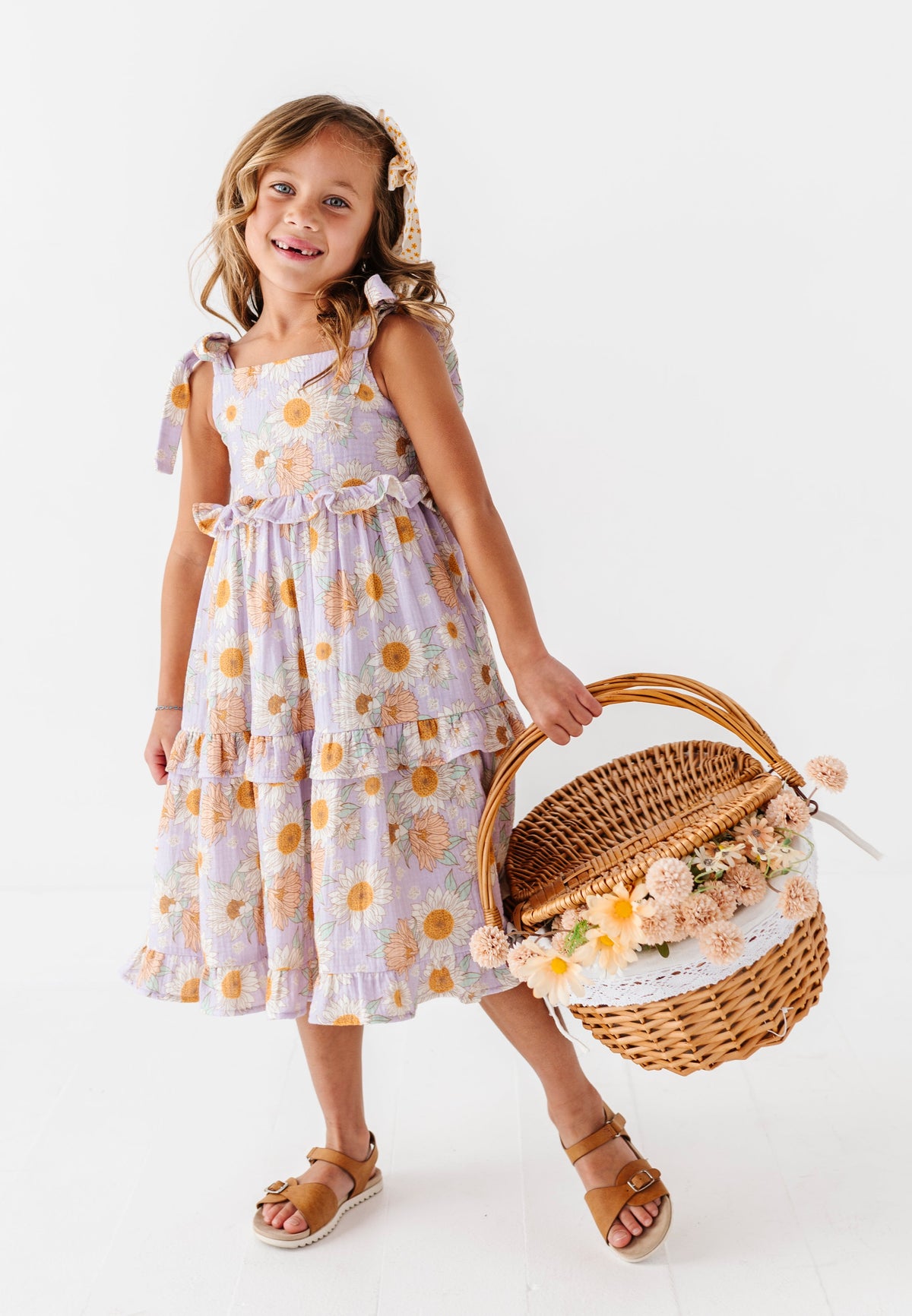 Boho Sunflower | STRAPPY DRESS