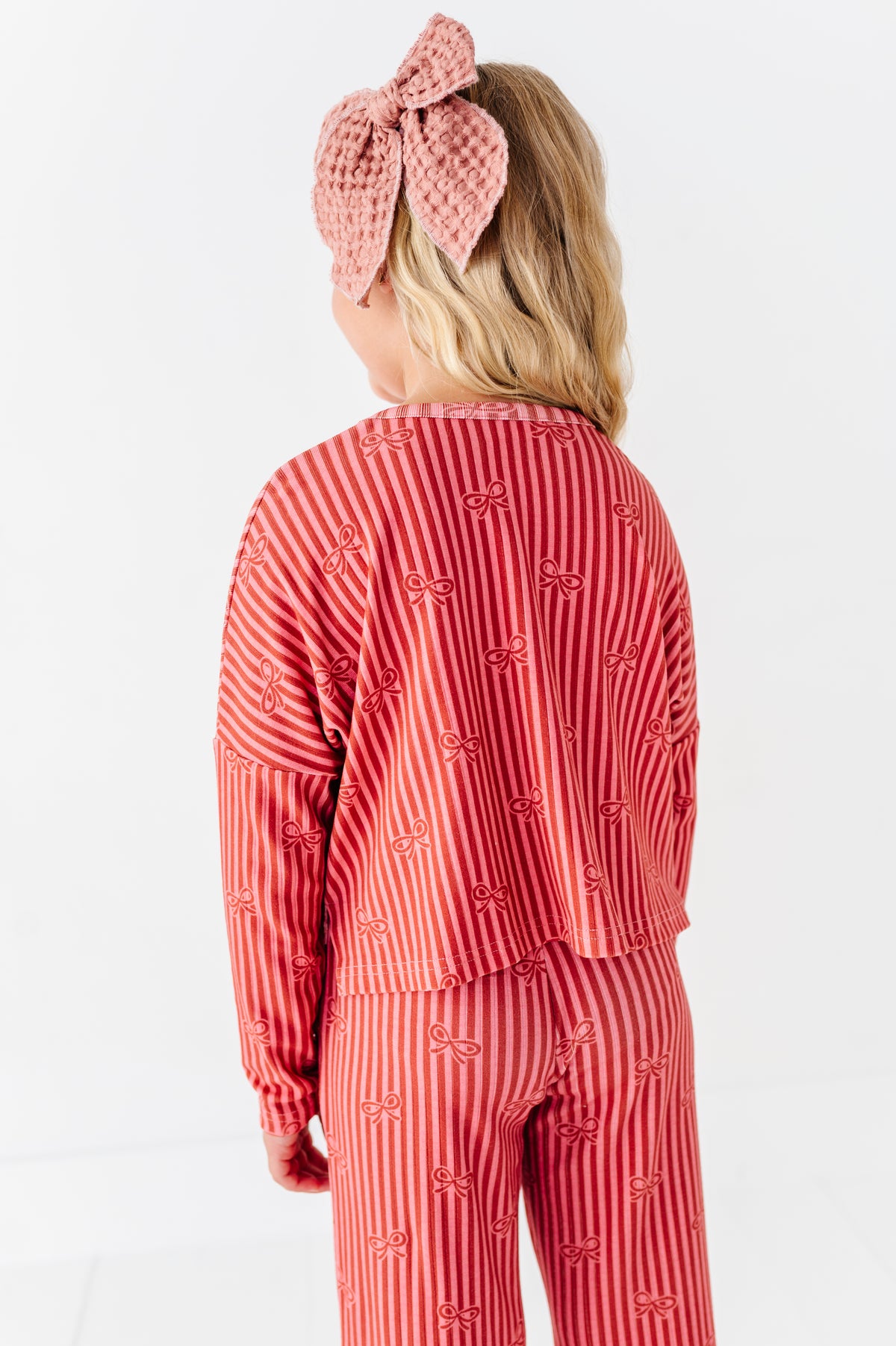 Sugarplum Bows | Ribbed 2-Piece Set