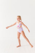 Load image into Gallery viewer, Smilies + Check: Ruffle TWO-PIECE Tankini