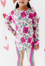 Load image into Gallery viewer, VALENTINES FLORAL | Ruffle Crew Neck