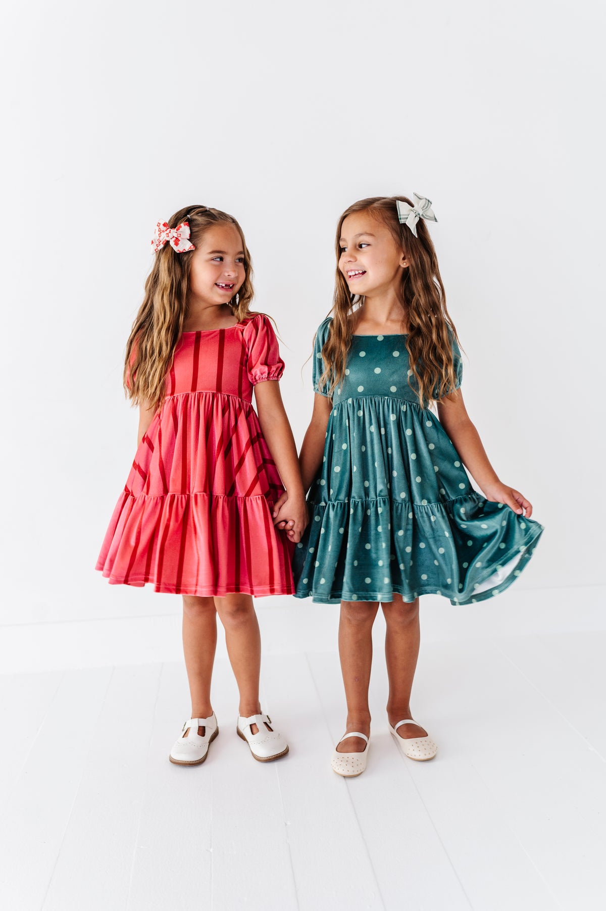 Candy Cane Lane | Velvet Twirl Dress