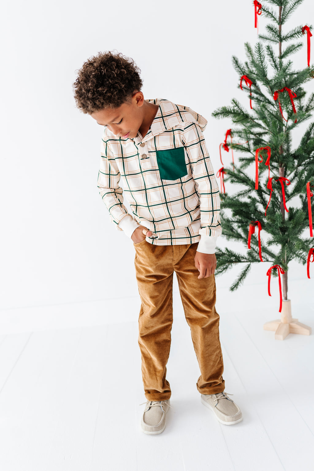 Chestnut | Lined Corduroy Pants