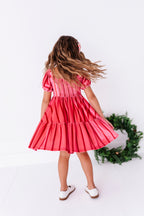 Candy Cane Lane | Velvet Twirl Dress