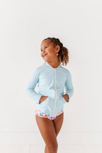 MINT: RASHGUARD ZIP-UP *SHIRT ONLY!*