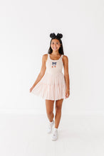 Load image into Gallery viewer, Pumpkin Bow TAN | (ADULT) Mesh DRESS