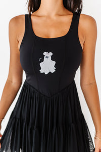 Minnie Ghost BLACK | (ADULT) Mesh DRESS
