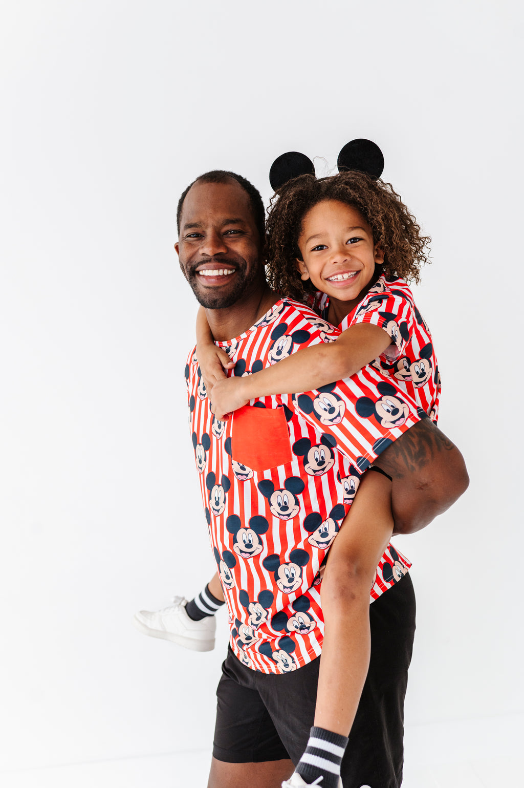 MICKEY Stripe (KIDS) | Athletic TEE