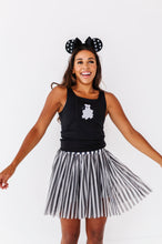 Load image into Gallery viewer, Minnie Ghost BLACK | ADULT TANK